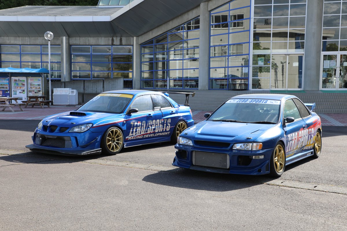 株式会社ゼロスポーツ様より、教材用としてインプレッサのGDAとGC8をご