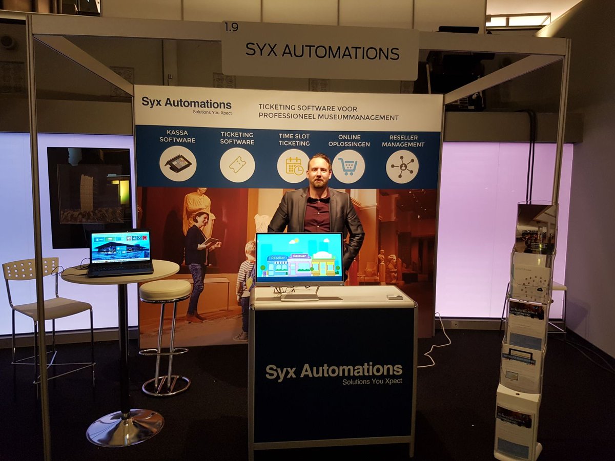 GANTNERbnl_uk's tweet photo. We are ready! @museumvakdagen #recreatex #ticketingsoftware #enviso #ticketresellingplatform https://t.co/6SSkiTcfUe