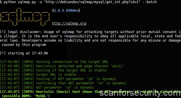 scanforsecurity's tweet photo. #Sqlmap #Advanced Guide - https://t.co/i0lQ9STUZd - #Blind #ExntededGuide #HowToScan #SqlInjection https://t.co/WuraEMgFJ0