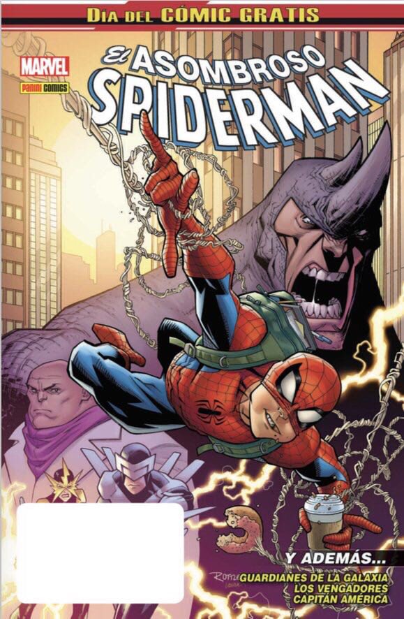 DiaComicGratis's tweet photo. Ya os podemos enseñar la portada del comic de @PaniniComicsEsp con contenido @MarvelSpain que regalaremos el próximo #DiaDelComicGratis !!!!!
¡El próximo 12 de mayo no te quedes sin tu ejemplar!
+info: https://t.co/fKol5wa7Yn https://t.co/DyOMZBBkRY