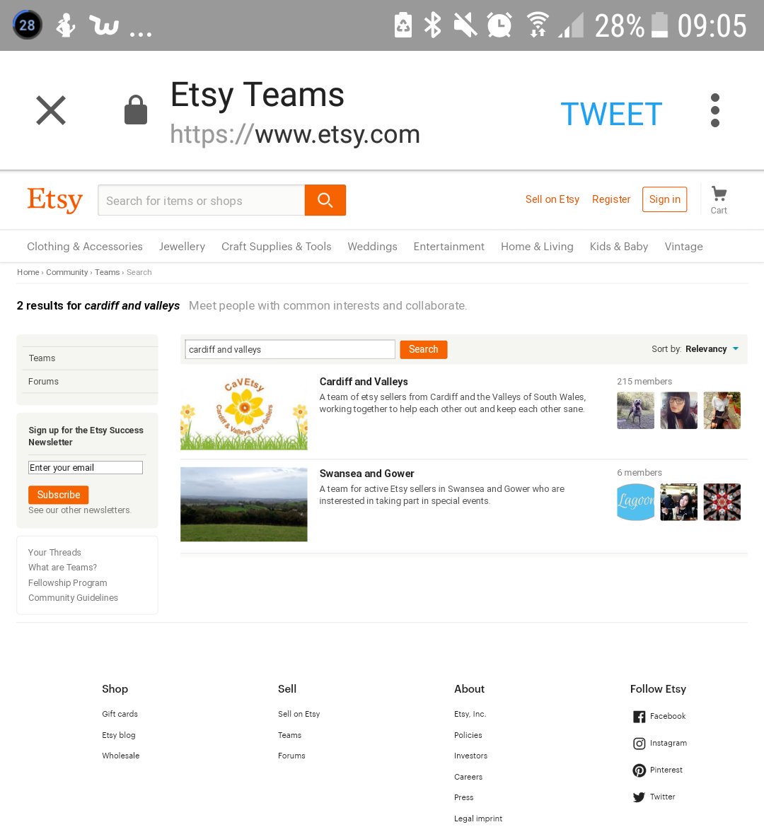 Run an #etsyshop in South Wales?

Check out our #etsy team <a href="/CAVETSY/">CAVETSY</a> on @EtsyUK

#biggertogether #cavetsy #Cardiff
#thevalleys #southwales #wales 

etsy.com/uk/teams/searc…