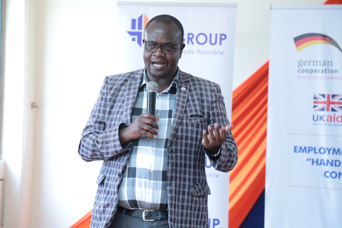 hfcbkenya's tweet photo. There is a lot of change happening within the construction sector in Kenya. Go out and create your niche- Peter Oloo, CEO, Social Enterprise Society of Kenya @socialbiz_ke #Armyof1MillionArtisans https://t.co/HnR9gJTjT3