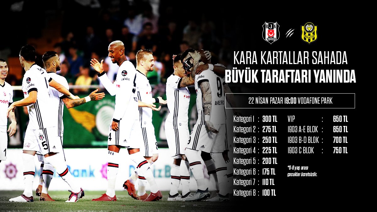 besiktas jk on twitter pazar gunu 19 00 da e y malatyaspor ile oynayacagimiz macin biletleri satisa sunuldu biletinizi https t co k1nnnb78oy vodafone park bilet satis gisesi n kolay satis noktalari passo akilli telefon uygulamasi ve 0850