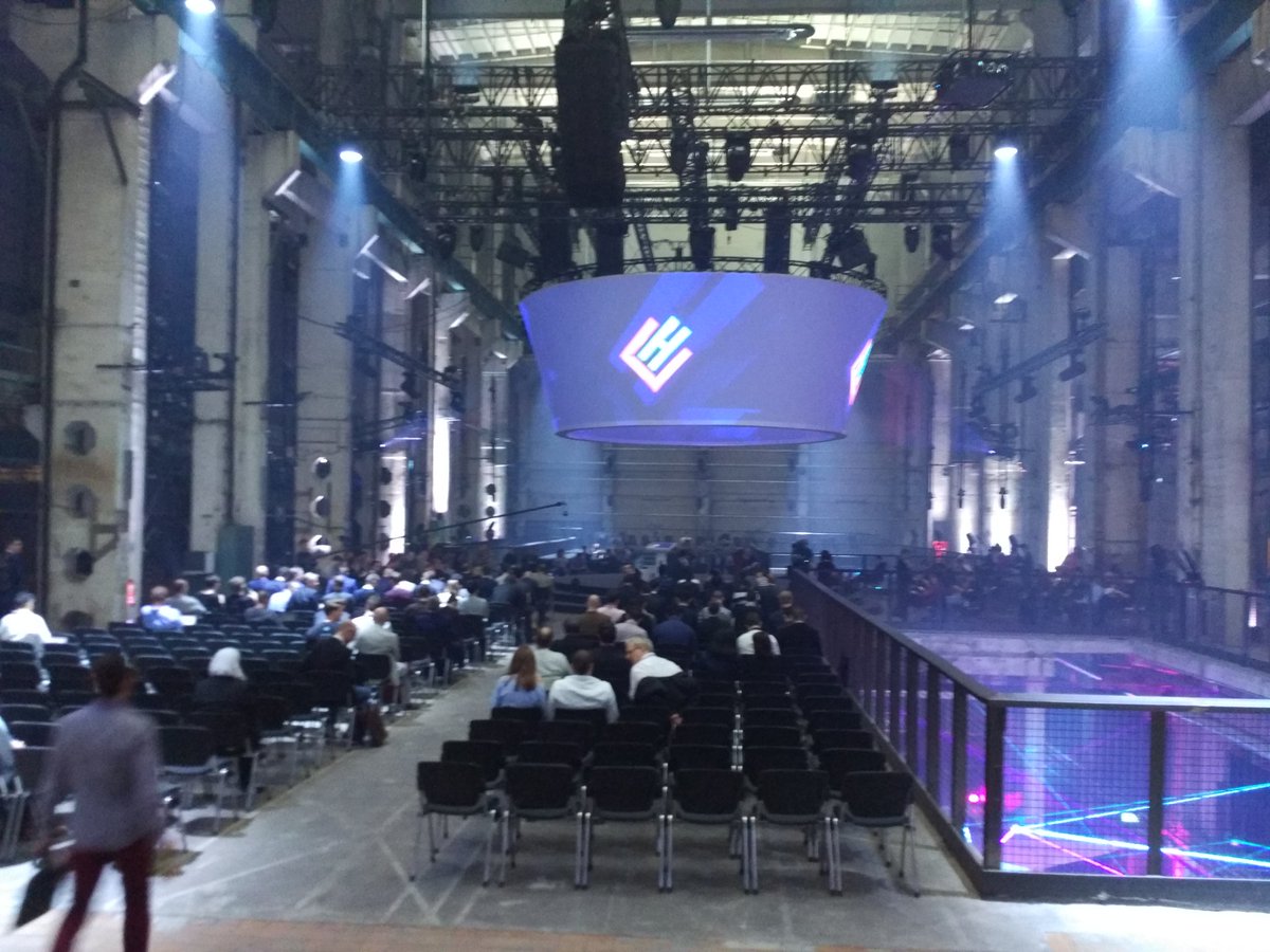 ReporterCrypto's tweet photo. The second day of #EventHorizon 2018 conference in Berlin has started. It's all about application of #blockchain technology in #energy sphere. https://t.co/bMVMq8KSnE