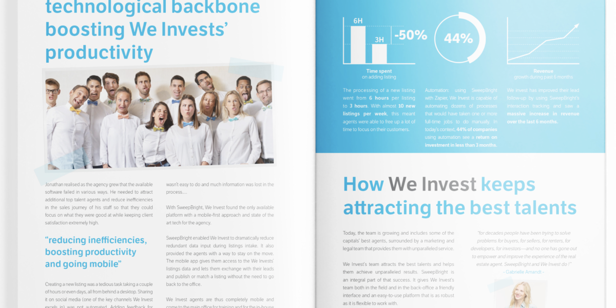 SweepBright's tweet photo. By leveraging #technology and #socialmedia, "We Invest" is writing a unique #success story, illustrating the rise of the next generation real estate agencies using modern tools to boost their #business.

A great case to read right here: https://t.co/CrJroEuJ39 https://t.co/7FDNdeJ6s7