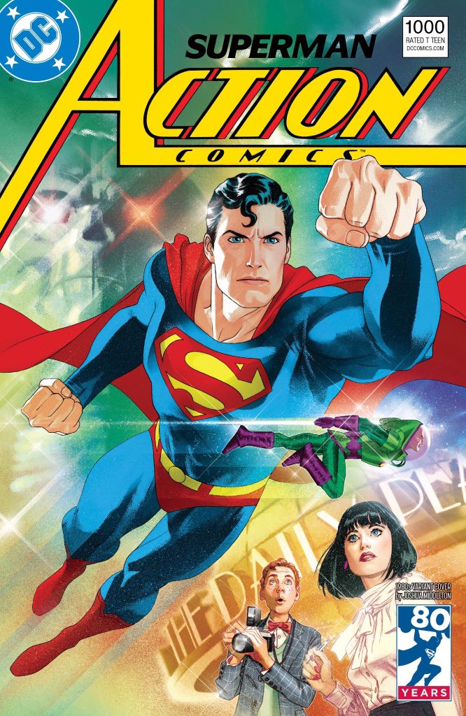 tbwUltraPowers's tweet photo. #TheRedTrunksAreBack

it’s “ACTION 1000 Day” @DCComics .... wonder which cover to get today @fpinternational though !? 

#Superman
#Action1000 
#ActionComics
#ActionComics1000 
#ForbiddenPlanetMCR https://t.co/kuB0MS4o03