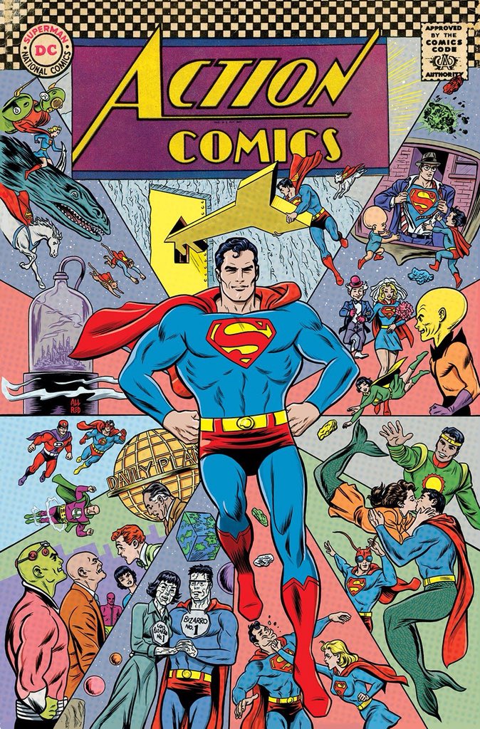 tbwUltraPowers's tweet photo. #TheRedTrunksAreBack

it’s “ACTION 1000 Day” @DCComics .... wonder which cover to get today @fpinternational though !? 

#Superman
#Action1000 
#ActionComics
#ActionComics1000 
#ForbiddenPlanetMCR https://t.co/kuB0MS4o03
