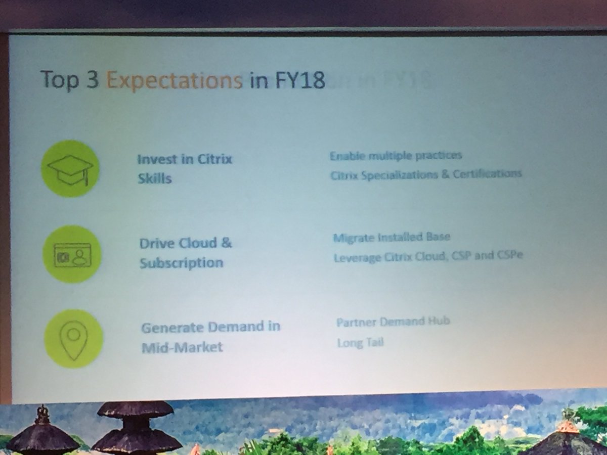 linchun1127's tweet image. #CitrixAPJPC Message from Citrix for Partner.