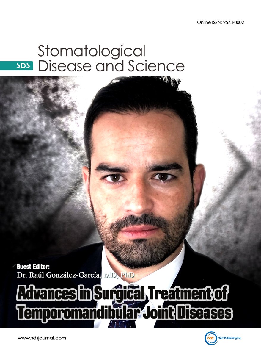 One of Editorial Board Members, Raúl González-García is organizing the special issue"Advances in Surgical Treatment of Temporomandibular Joint Diseases". More info can be obtained from sdsjournal.com/journal/specia…