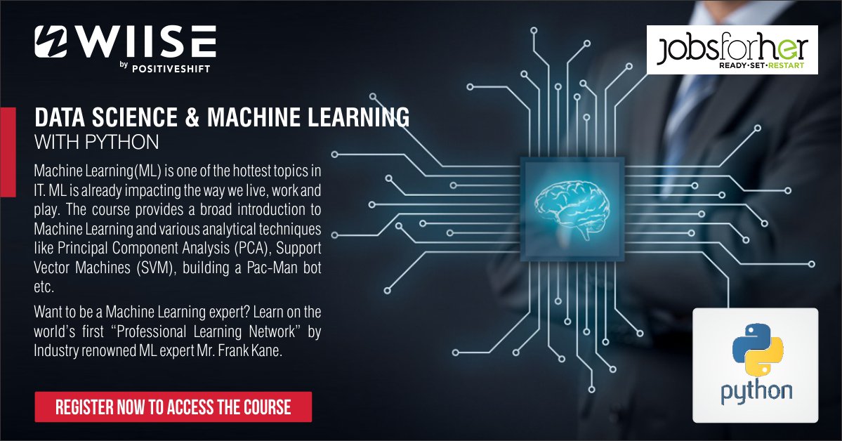 herkeyofficial_'s tweet photo. #MachineLearning is one of the top technologies for the next decade. Become an #MLExpert. Learn on the World’s first ‘Professional Learning Network’ from Frank Kane, renowned Industry Thought Leader: https://t.co/bD8oGsqRTn
#DeepLearning #DataScience #Analytics #AI @wiisetv https://t.co/SH0M51eVV9