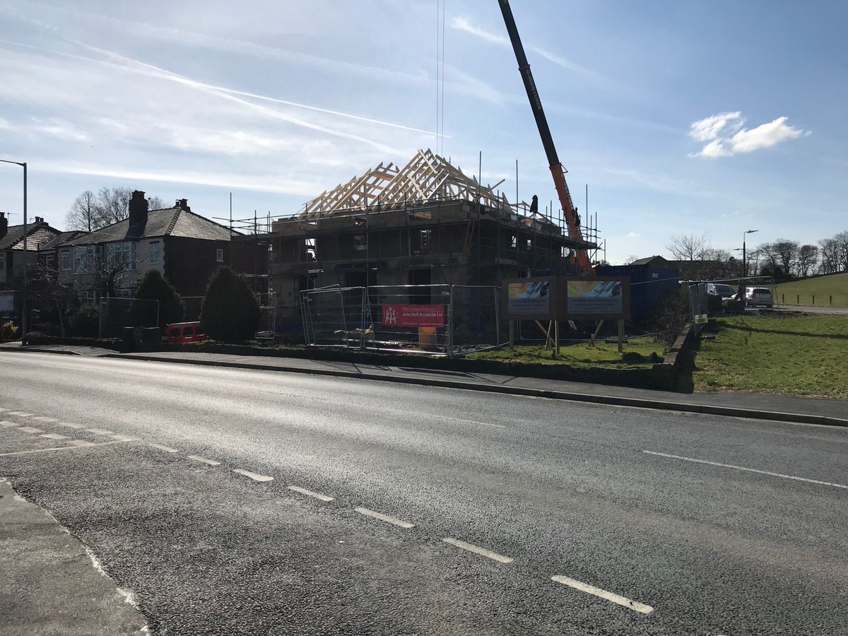 HoltArchitects's tweet photo. Really starting to take form on site at our one off house in Bromley Cross #Architecture #Construction https://t.co/rbJqQCvTyH