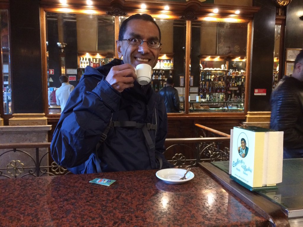 Travelnpack's tweet photo. I started my day with an espresso #ThenTheFunStarted https://t.co/2ubBw8Wppy