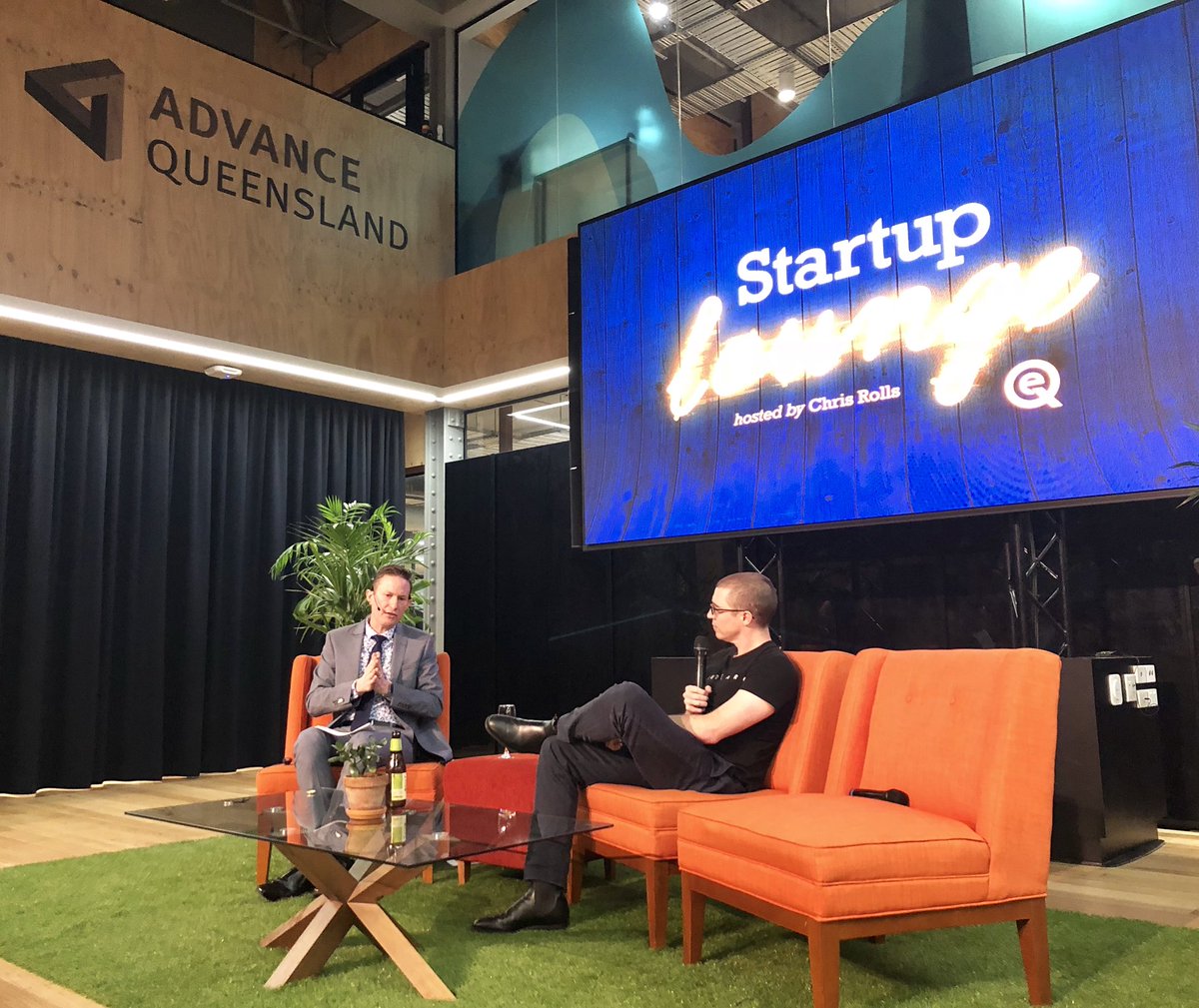 thebeclawrence's tweet photo. Dr James Fielding of @Audeara raised $500k in 16 hours because his headphones are THAT good!! #StartupLounge #startuplife #Queensland https://t.co/iPq5SN8JYG