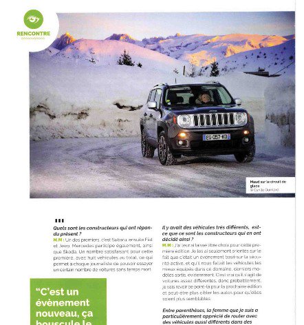 alpedhuezpresse's tweet photo. [PARUTION] "L'idée d'essais autour des systèmes de motricité allait bien avec la montagne" : Maud Melquiond du circuit de glace @alpedhuez et organisatrice de la nouvelle opé #Evodriver est dans @Automobelle N°13 ! https://t.co/E2I8N3wTaF