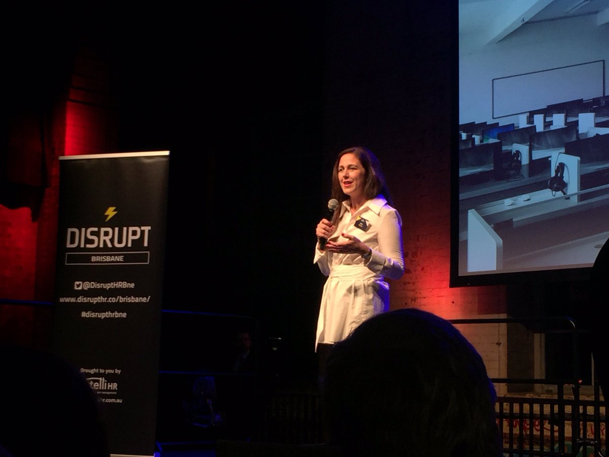 DisruptHRBne's tweet photo. Do you need to break up with training? Kate Pearce of Personified is explaining why you should. #DisruptHRBne #DisruptHR https://t.co/eDCi2GrJJV