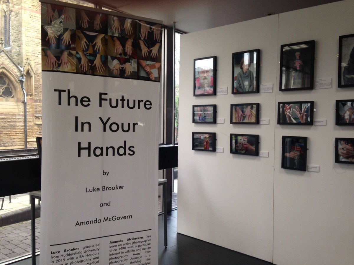 UoMMskResearch's tweet photo. Don't miss a chance to see our wonderful 'The future in Your Hands' touring exhibition - now installed in the Stopford Building foyer. 
@ManchesterBRC @ArthritisRUK https://t.co/Y3icsz4Z4i