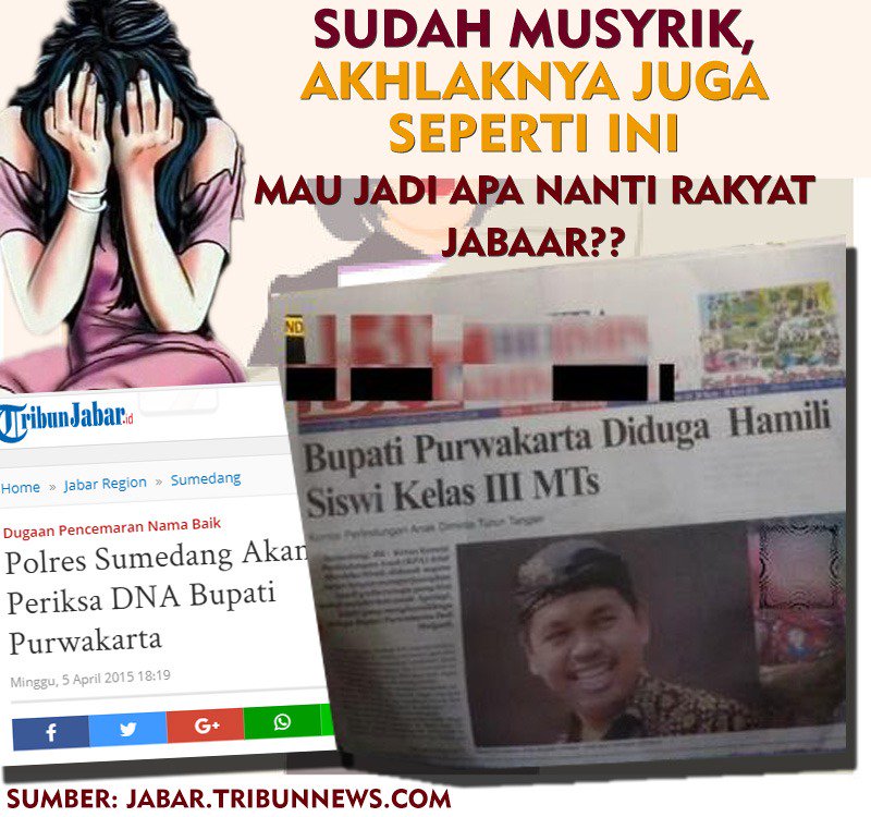 ayu_cahyanti_04's tweet photo. Bikin ngeri atuh kang,.. gimana jadinya rakyat jawa barat nanti
#CPUGG #RedmiNote5 #2dm #dm4jabar #dm4 #dedimulyadi #pilgub #pilgubjabar #pilgubjabar2018 #Jabar #jabar2edunpisan #ILCBoedionoCentury #Citibank #jawabarat SNMPTN, Xiaomi, Barbara Bush https://t.co/pBF0lSMVrT