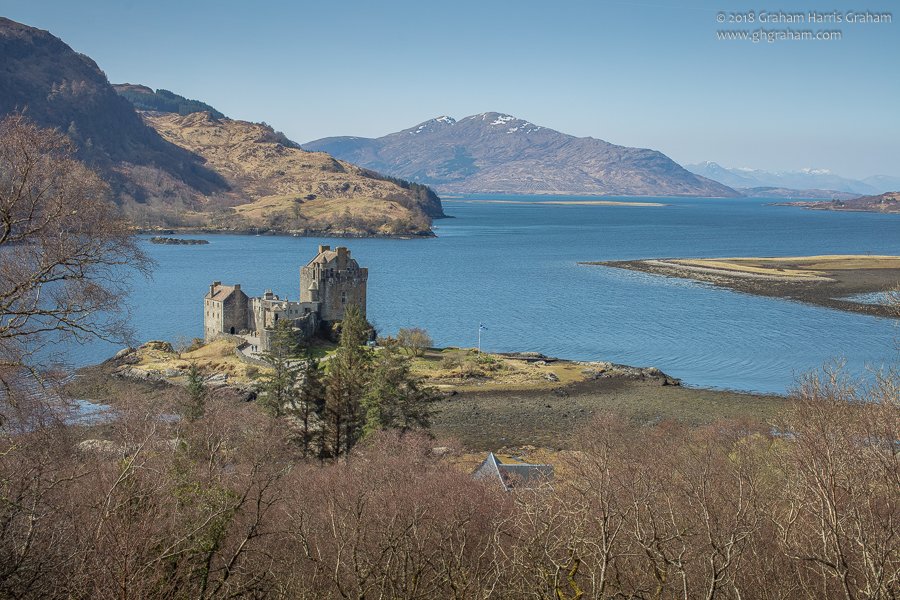 GHarrisG's tweet photo. Genuinely shocking weather in #Dornie #Scotland last week. Imagine the surprise tourists must have felt when they arrived. https://t.co/huwfVK5O7x