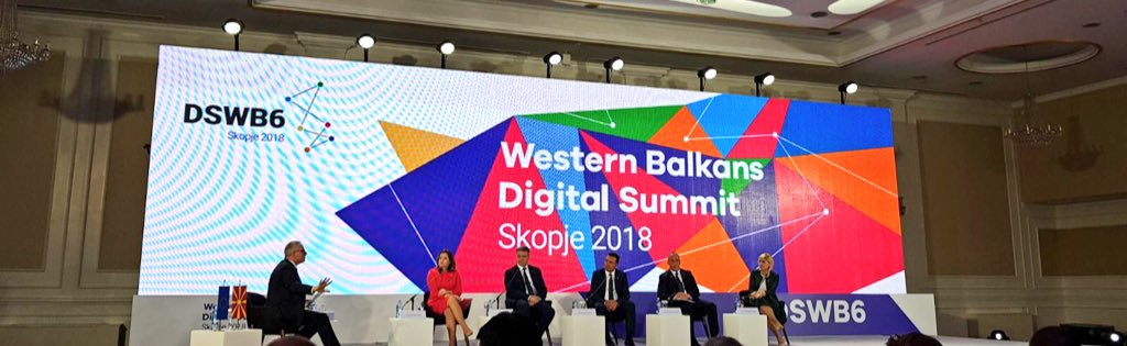 GabrielMariya's tweet photo. #WB6PrimeMinisters panel discuss the crucial momentum we must seize to take concrete action to address the pressing challenges #Digitisation poses to the region #DigitalSkillsGap #Innovation #Entrepreneurship #ConnectivityInfrastructure #Roaming @DigitalSummitWB #DSWB6 https://t.co/fEJKy5tAYo