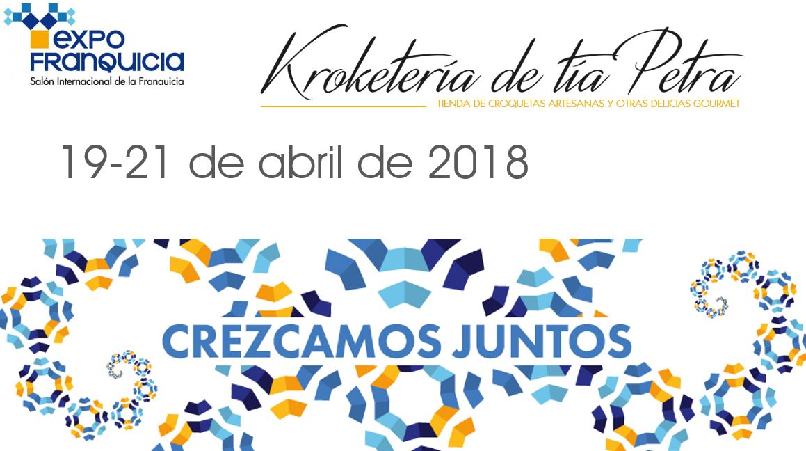¡Atención #Kroketeroros ! Del 19 al 21 estaremos presentes en <a href="/expofranquicia/">expofranquicia</a>  en #madrid ¡Te esperamos!