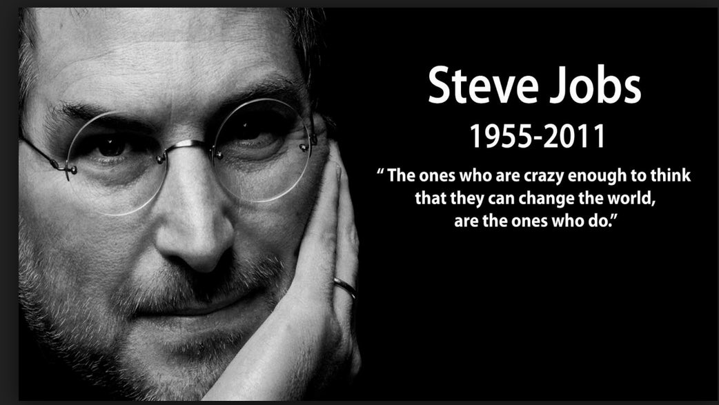 "The ones who are crazy enough to think that they can change the world , are the ones who do " - Steve Jobs #Wednesdaywisdom #WeareCisco #WeareCisco #LoveYourWork #APJC #CXC #CXCMumbai