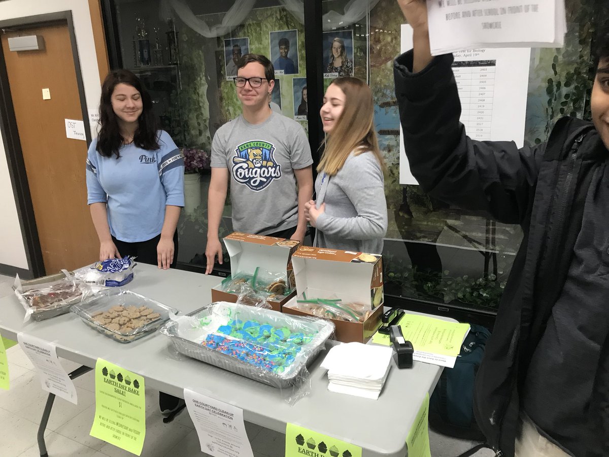 OHSenviro's tweet photo. Support our Earth Day OHS Courtyard Cleanup - everything’s $1 - today and Friday - room 1511 or before/after school in front of the showcase! #OHSEnviroClub #OHSBraves #proudtobebrave #EarthDay #EarthMonth https://t.co/E4XxSqlhve