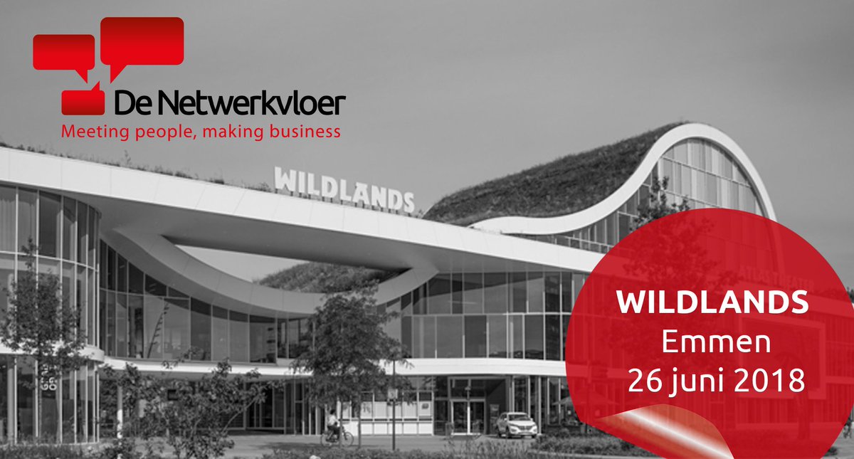 Netwerken in WILDLANDS EMMEN, daar wil je als ondernemer toch bij zijn?! Het beloofd een spannende dag te worden vol nieuwe contacten en vermaak.

MEETING TIGERS, MAKING BUSINESS!

buff.ly/2EWAT9K