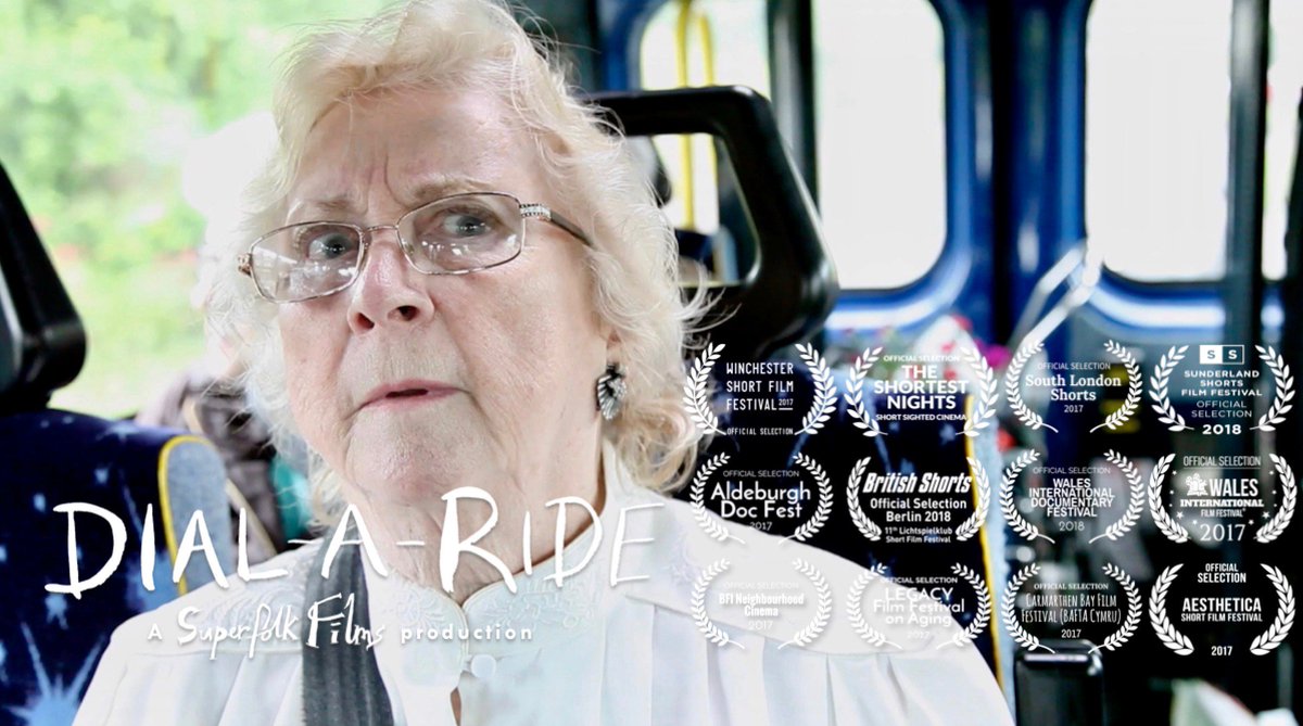dialaridefilm's tweet photo. Dial-A-Ride is screening very close to home tonight - do come along if you are in the area! 9-10.30PM TONIGHT at Blackwood Little Theatre, Blackwood as part of Wales International Documentary Festival @WIDF2018 @Blackwoodlt #widf2018 https://t.co/vnY5BmbSt8 https://t.co/bnOYUk2VqL