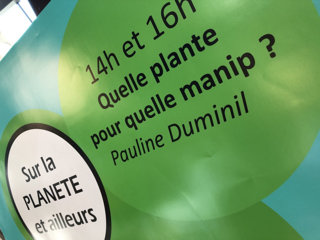 guillaumeAcBr's tweet photo. #SDJC #semainejeuneschercheurs quelle plante pour quelle manip ? Pour savoir rendez vous 14h et 16h 😉 https://t.co/VTqxWRkJ70