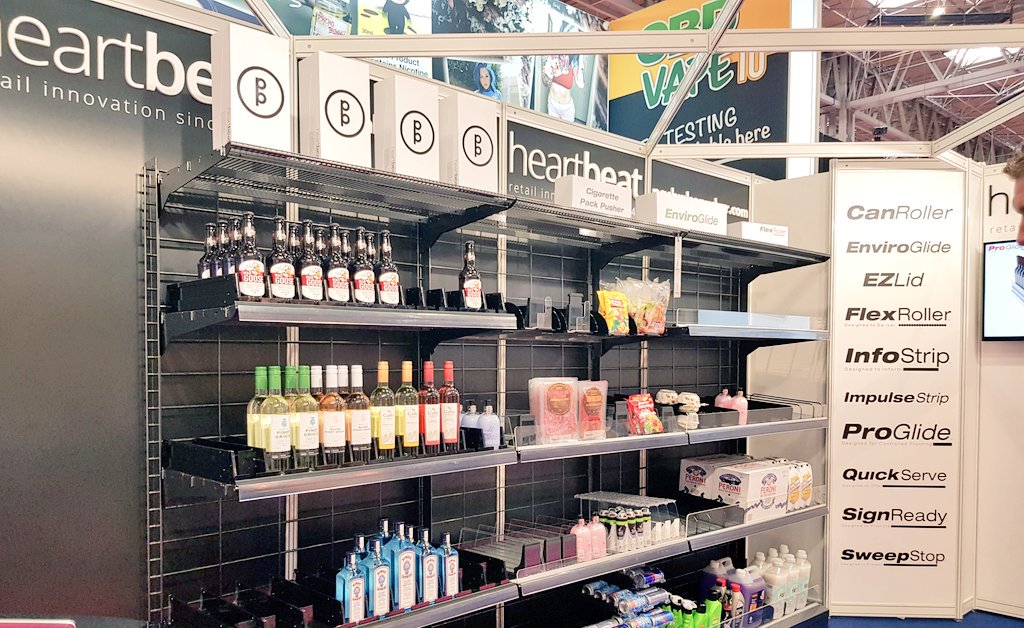 Find out @proglidepusher can save labour, drive sales and reduce theft in your store on stand N58 #NCS2018