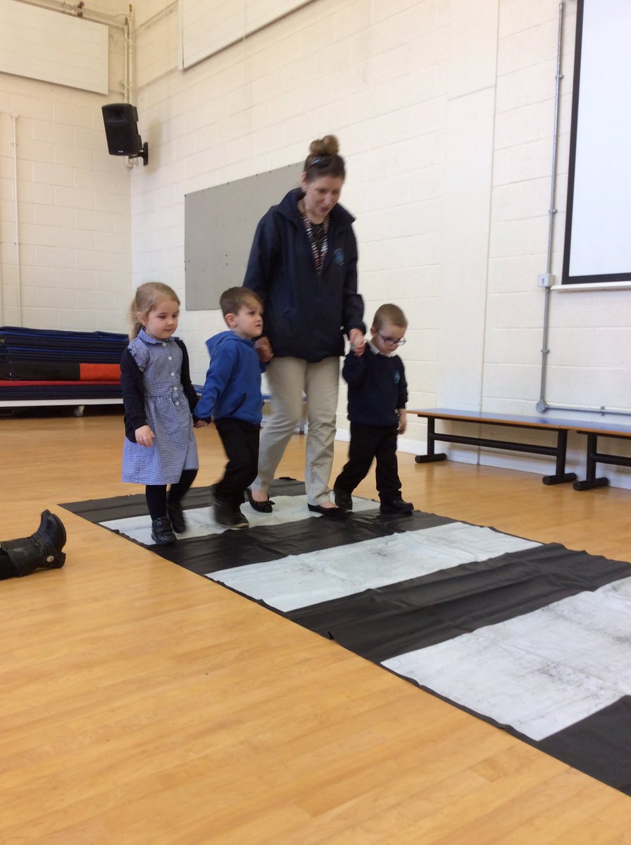 MVP__Foundation's tweet photo. We are learning about road safety today. Stop, look, listen, think! Practise with your child. https://t.co/5HEVJ2VpEc