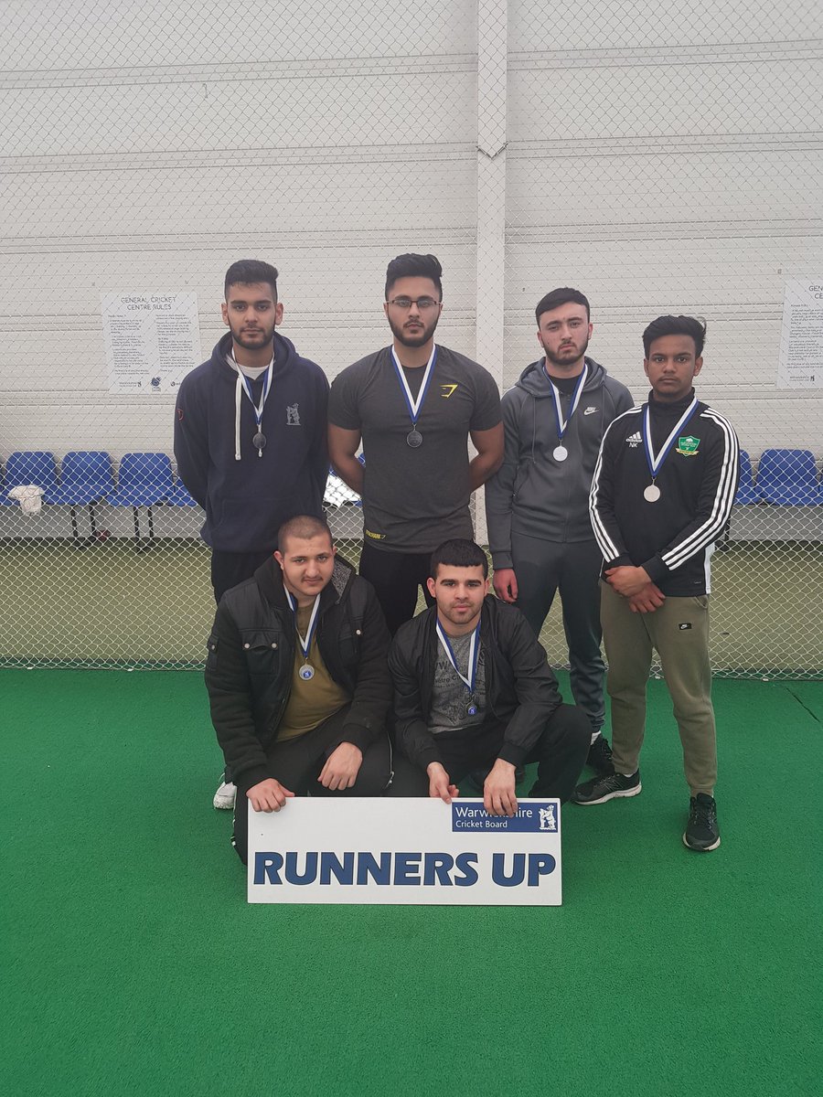 SolColHub's tweet photo. Our Solihull College cricket team finishing runners-up in the Warwickshire Indoor Cricket Competition...Great performance from the players #studentenrichment https://t.co/sPjYw9zLxh