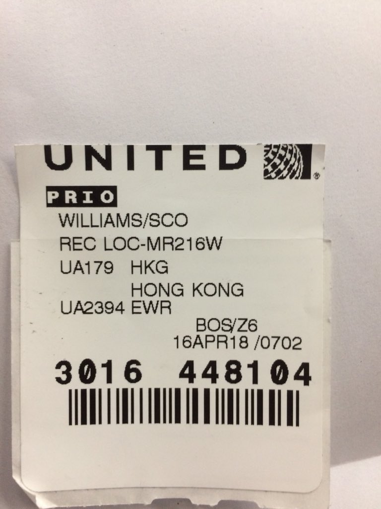 united delayed baggage tracking