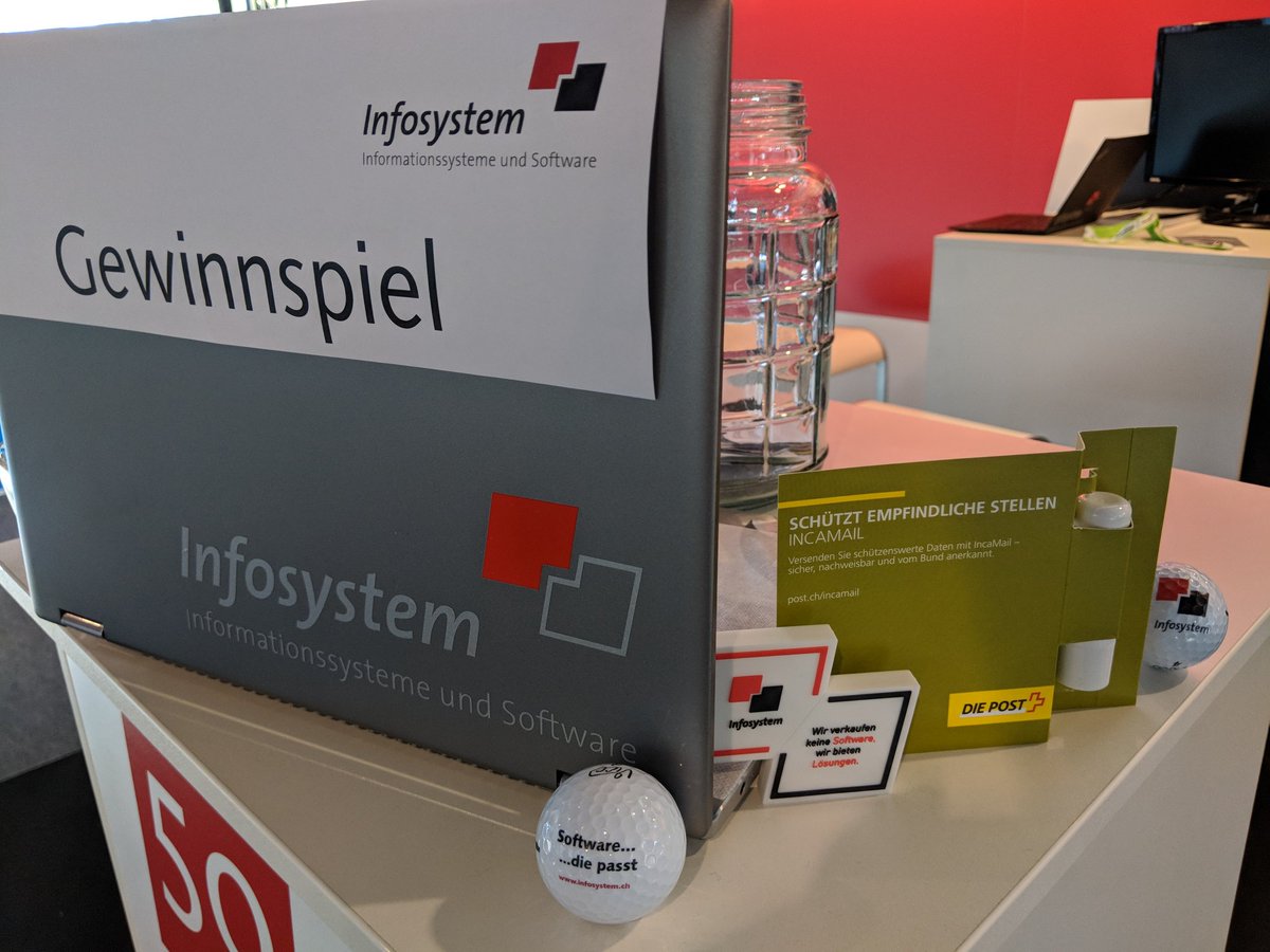 Tobias_Schnelli's tweet photo. Besuchen Sie unseren Stand L.26 an der #personalswiss wir habe als Partner auch die #incamail Goodies vor Ort und das Yoga Notebook werden wir heute auch noch verlosen. 

#lohnssoftware #erp #crm #software #hr #personaladministration #performis https://t.co/MiKVDPGEet