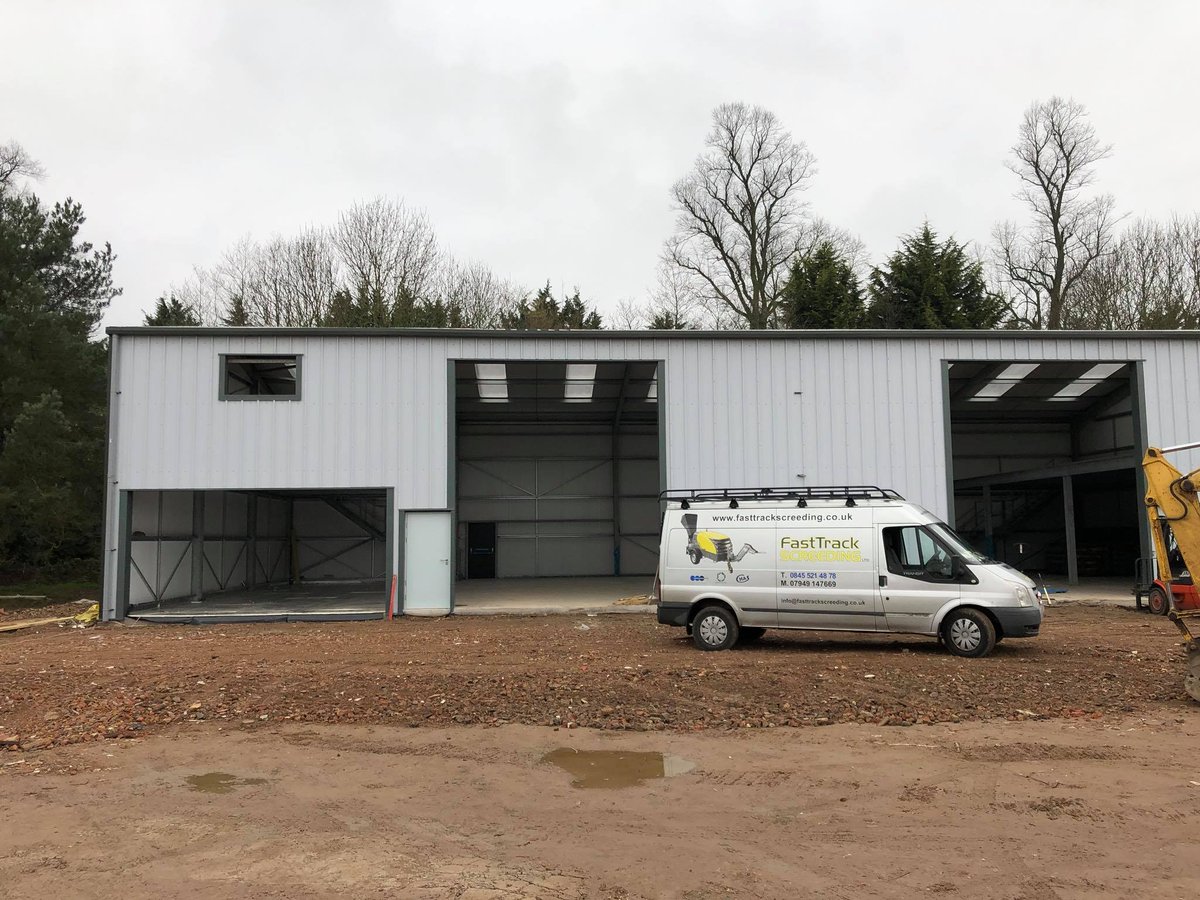 ftscreeding's tweet photo. It’s all go at FastTrack Screeding - New HQ in the making!! https://t.co/4flK1xlD0p