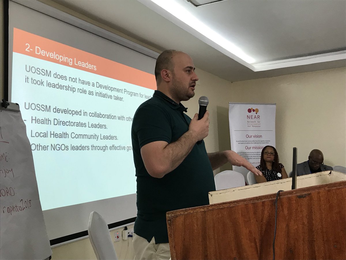 capdividend's tweet photo. Rapid learning for @UOSSM - developing leaders from within, supporting leaders to be good managers #NEARLF https://t.co/gsablPnyUp