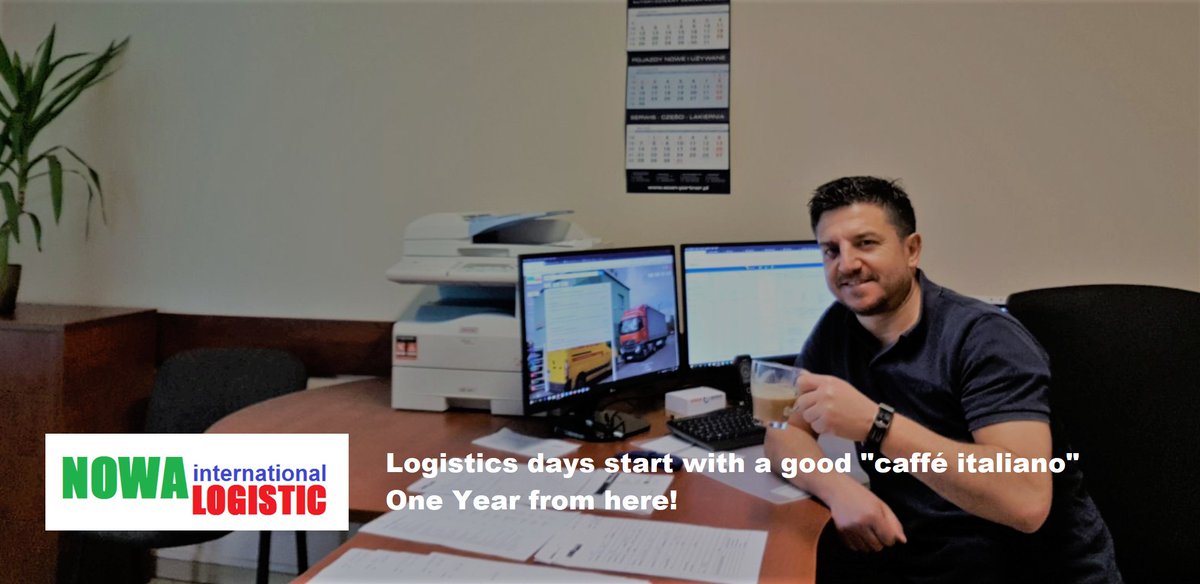 NowaLogisticInt's tweet image. 🎂🥂 1 Year from here!🍾🎉! 
 Thank you NLiT Team (best Team ever!) 🇵🇱🇮🇹