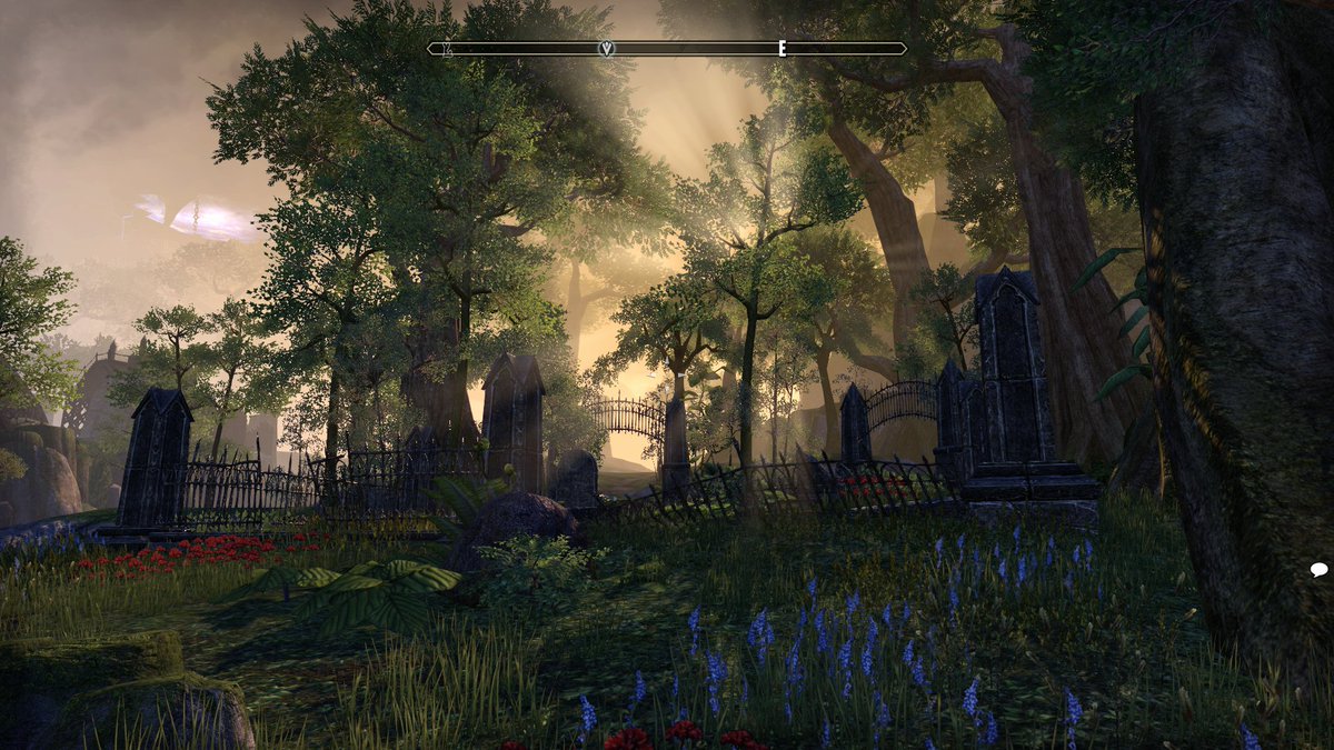 VoyageEnTamriel's tweet photo. Le cimetière de Gil-Var-Delle dans le bois de Grath. #ElderScrollsOnline https://t.co/n9N8axKtKs