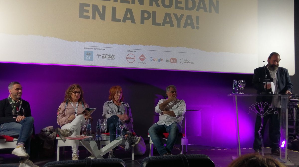 #festivaldemalaga #cine #publicidad con <a href="/apcp/">Austin Primary Care</a>,  y destacados directores como Gracia Querejeta <a href="/sietemesas/">Gracia Querejeta</a> Benito Zambrano <a href="/benitozambrano/">Ricardo Benito Zambrano Jacome</a> Gabe Ibáñez y José Luis Ferragut.
<a href="/festival_malaga/">FestivalCineMalaga</a> siempre interesante.