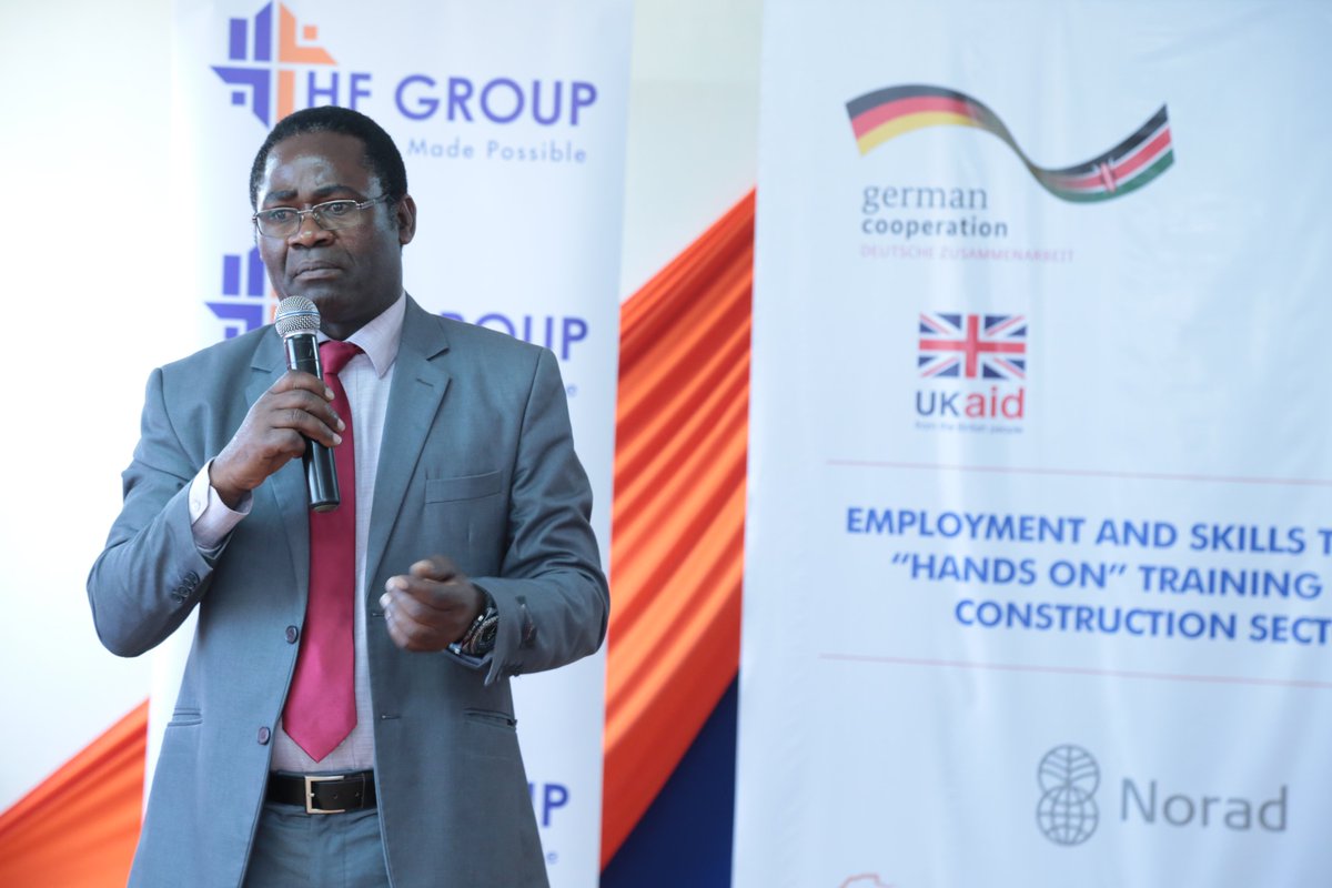 hfcbkenya's tweet photo. Be determined to have self-drive, be patient and be persistent- David Nthusi, Engineer, Nyeri Polytechnic @FoundationHF #Armyof1MillionArtisans https://t.co/41weCNh3Ew