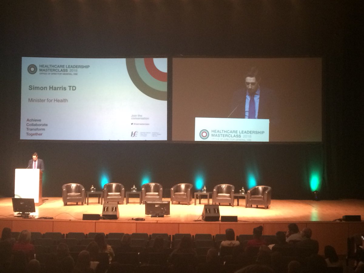 Eilsmkelly's tweet photo. Minister Simon Harris thanks all staff for efforts during recent spate of storms #thanksforsayingthanks #HSEMasterclass https://t.co/YGIi7skJbv
