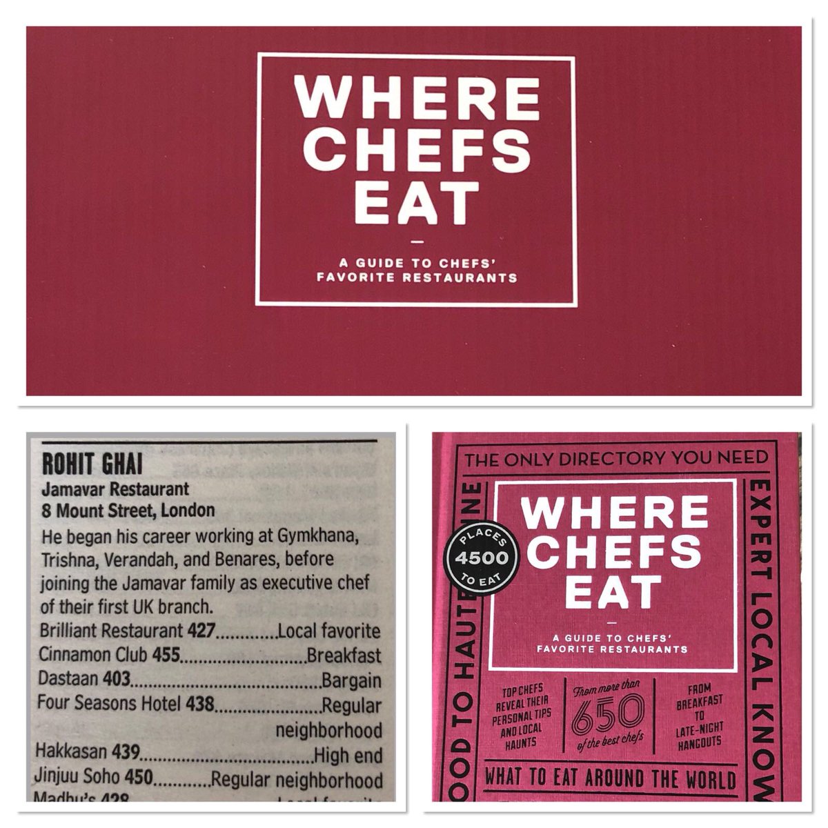 Where do Chefs eat? Good question... 🤔 For recommendations of my favourite places to eat check out the latest edition of <a href="/wherechefseat/">Where Chefs Eat</a>!

rohitghai.co.uk

#cheflife #wherechefseat #londonrecommendations
