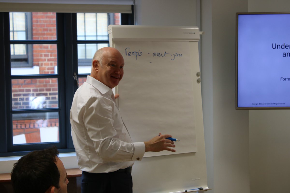 SchoolforCEOs's tweet photo. Closely followed by School for CEOs Chairman @Patrick_Macdon, who opens a discussion on the potential derailers for newly appointed CEOs

#understandingthederailers
#vitalfew
#ceo
#leadershipdevelopment
#ceodevelopment https://t.co/aOcRETj85g