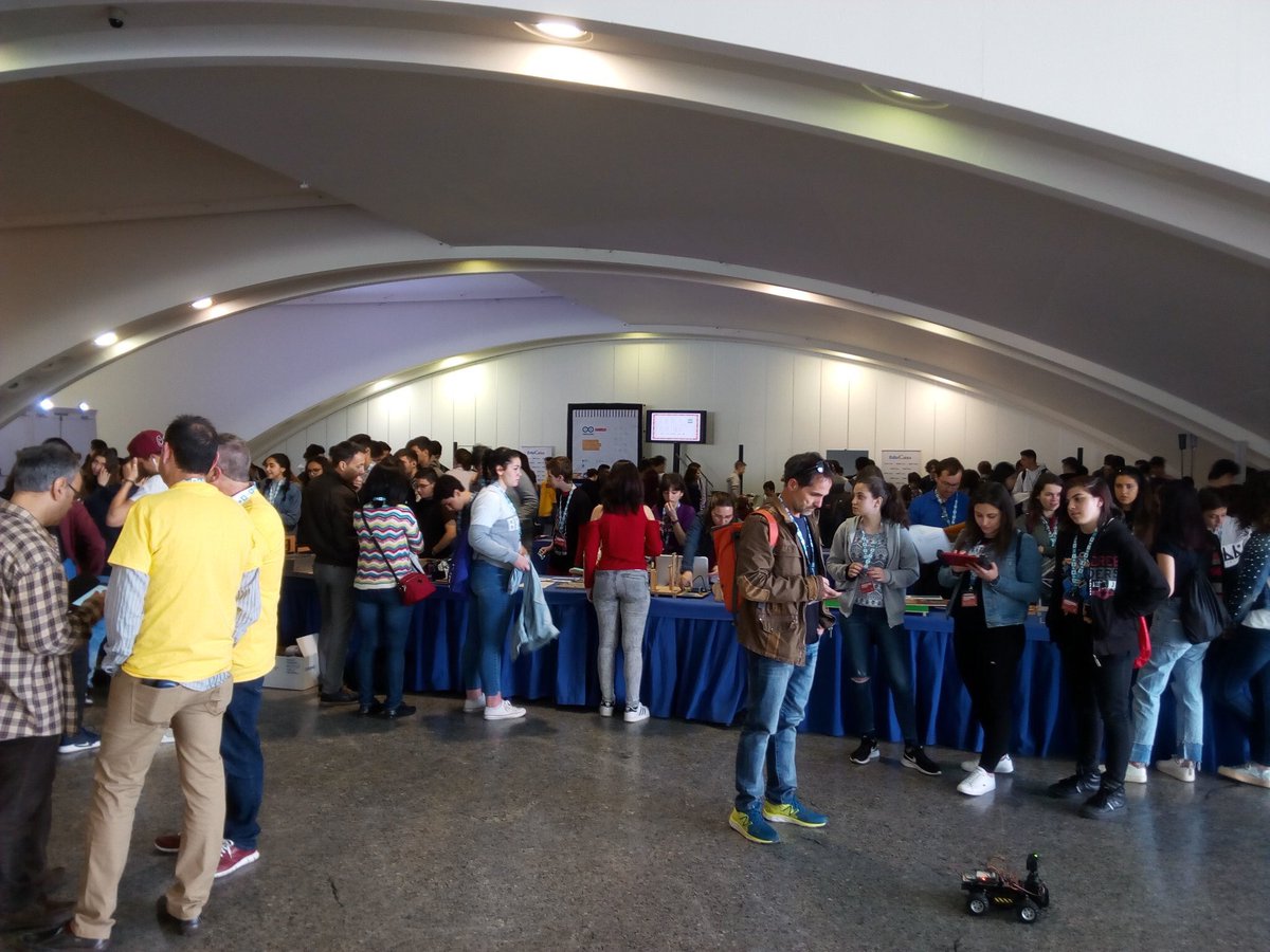 HackerSpaceTech's tweet image. RT arduino "RT GVA_Cefire: Ja tenim als assessors i assessores preparats per rebre més de 1000 alumnes a la Fira Aduino CTC 101 al CACiencies a #València
GVAeducacio 
#ArduinoCTC #CefireCTEM Educaixa CEFIREambitCTEM https://t.co/a00IkvfdyY"
