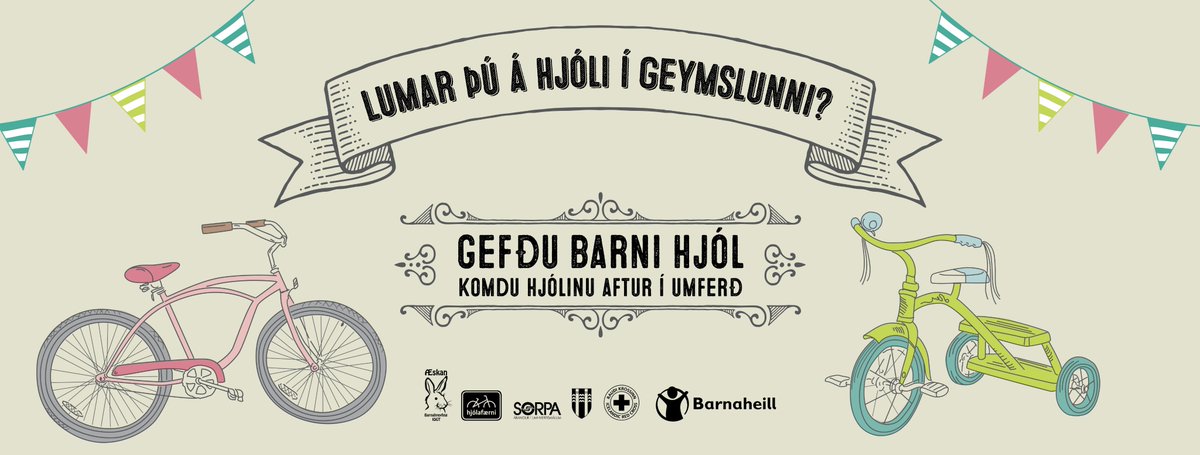 Hjólasöfnunin er hafin og mun standa fram í maí