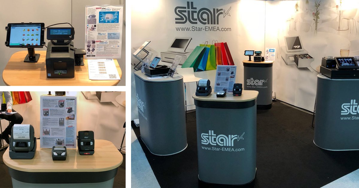StarEMEA's tweet photo. Visite el stand de Star Micronics en @Hostelcobcn 2018 para conocer su amplia gama de soluciones para TPV tradicional y de tablet  

Pabellón 7, Stand 638 

Visit Star Micronics at Hostelco 2018 for a wide range of traditional and Tablet POS Solutions https://t.co/slj1fgiF5Q