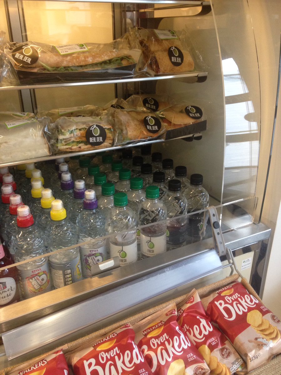 Meal Deal day at fresh today.  As part of health week at Prime Four come on in and grab your meal Deal sandwich, pot of yellow pea soup, baked crisps and a water all for £5. #freshatprimefour #FreshByEntier #MealDealLunch #HealthyLiving