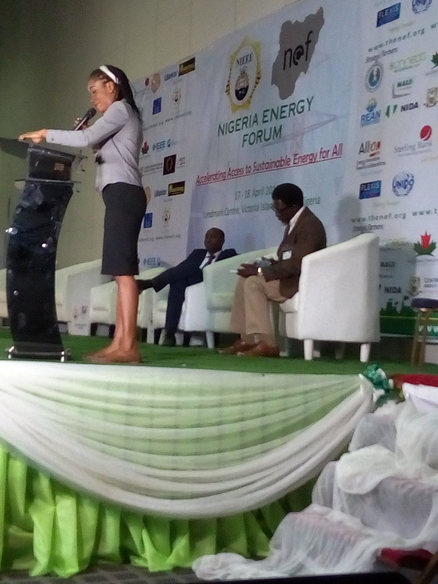Kayodeclimate's tweet photo. Day 2 of the Nigeria Energy Forum started with Keynote presentation from Dr. Daniel Adeuye and Nkechi from #CPEEL, University of Ibadan. 
@_theNEF @realREANigeria @REANigeria @MuzekNigeria @COP24 @energieplat4m https://t.co/RMijL6UWBd