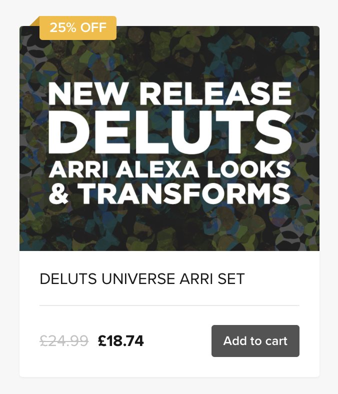 millerandmiller's tweet photo. NEW: DELUTS ARRI ALEXA Look Library. https://t.co/wlTbC50ci1
#deluts #arri #luts #alexa https://t.co/0wObyeLV09