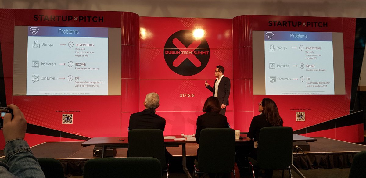 .<a href="/RecoHero/">RecoHero</a> up next. Great Quality pitches from each #startup so far. Tough decisions ahead.